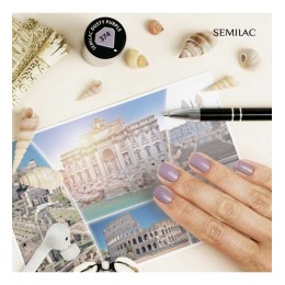 Гел лак 374 Dusty Purple Semilac