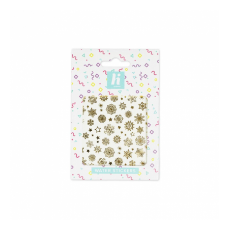 Слайдер за дизайн Gold Snowflakes Hi Hybrid