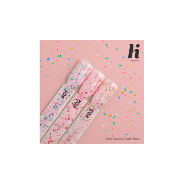 Топ  с частици Hi Hybrid Blue Fireworks Hema Free