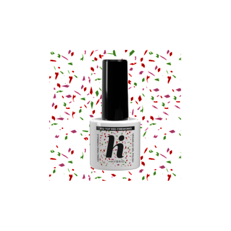 Топ с частици Hi Hybrid Red Fireworks Hema Free