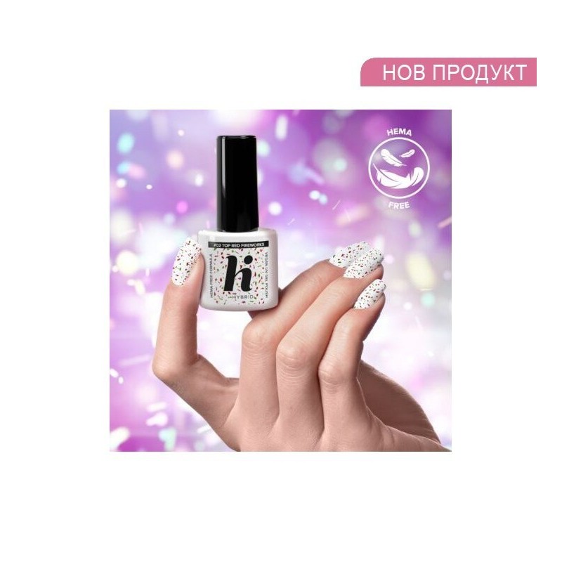 Топ с частици Hi Hybrid Red Fireworks Hema Free Топ с частици Hi Hybrid Red Fireworks Hema Free