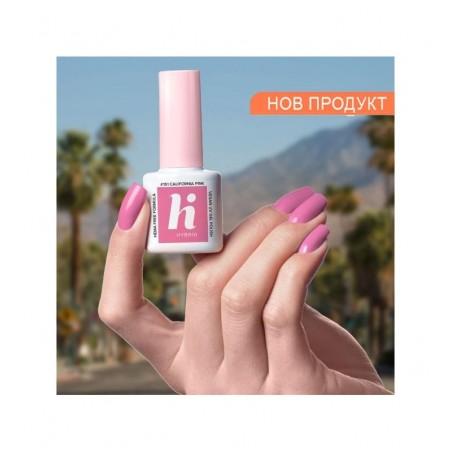 Гел лак 151 California Pink Hi Hybrid
