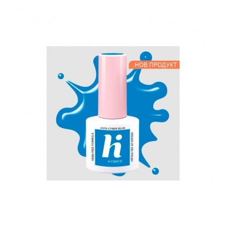 Гел лак 276 Cyber Blue Hi Hybrid