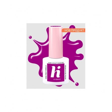 Гел лак 280 Violet Shadow Hi Hybrid