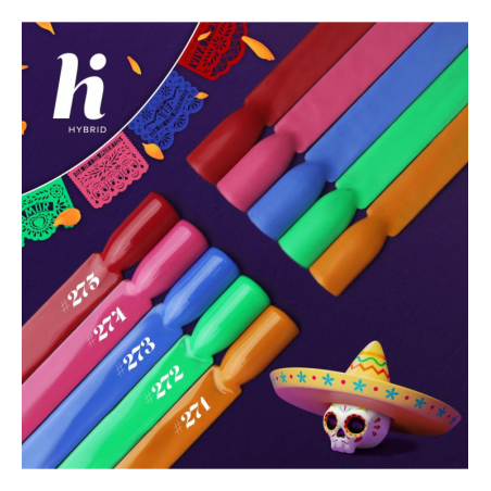 Гел лак 272 Jalapeno Green Hi Hybrid