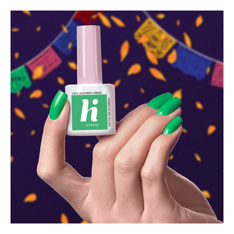 Гел лак 272 Jalapeno Green Hi Hybrid