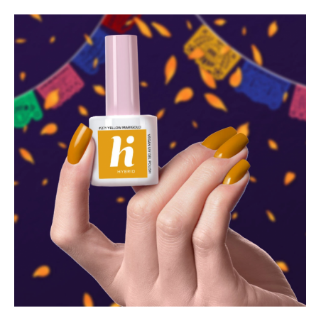 Гел лак 271 Yellow Marigold Hi Hybrid