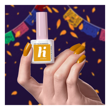 Гел лак 271 Yellow Marigold Hi Hybrid