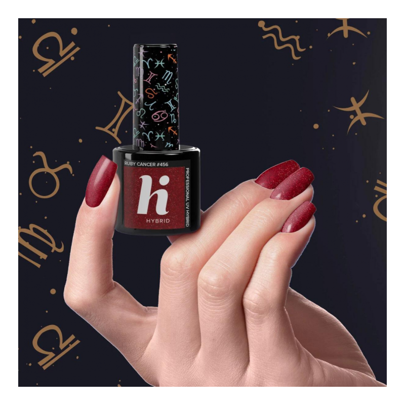 Гел лак 456 Ruby Cancer Hi Hybrid