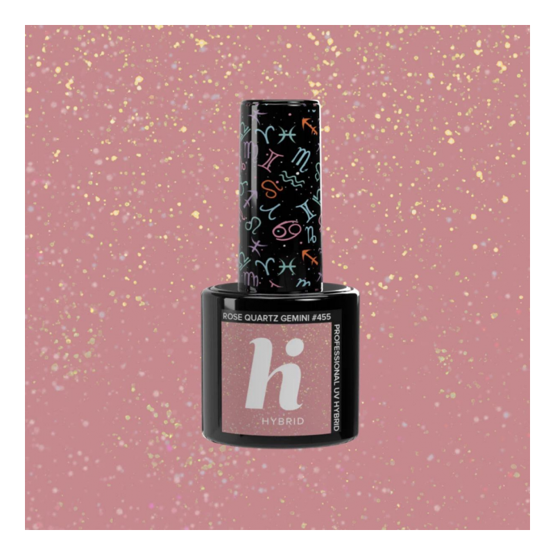Гел лак 455 Rose Quartz Gemini Hi Hybrid