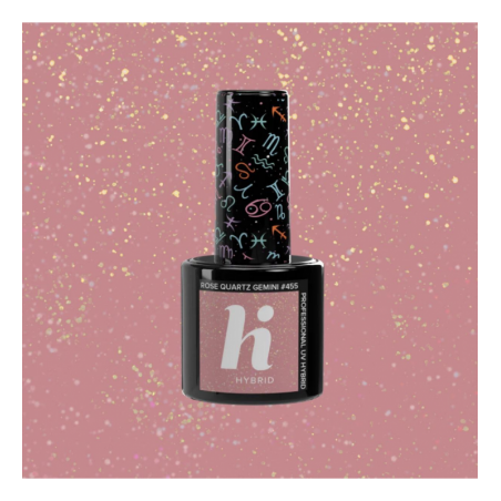 Гел лак 455 Rose Quartz Gemini Hi Hybrid