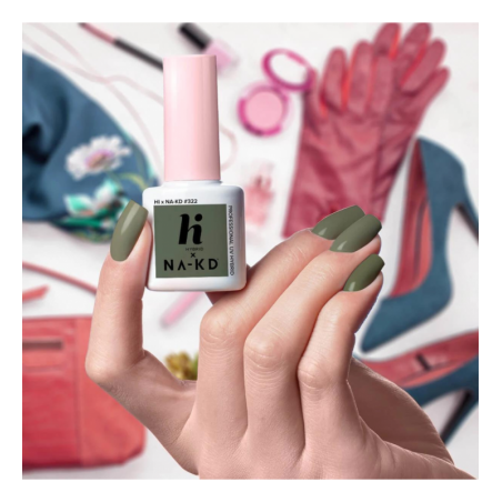 Гел лак 322 Army Green Hi Hybrid