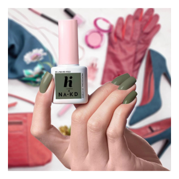 Гел лак 322 Army Green Hi Hybrid