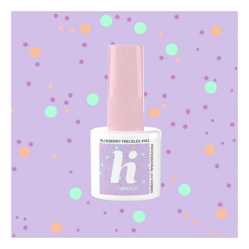 Гел лак 142 Blueberry Freckles Hi Hybrid