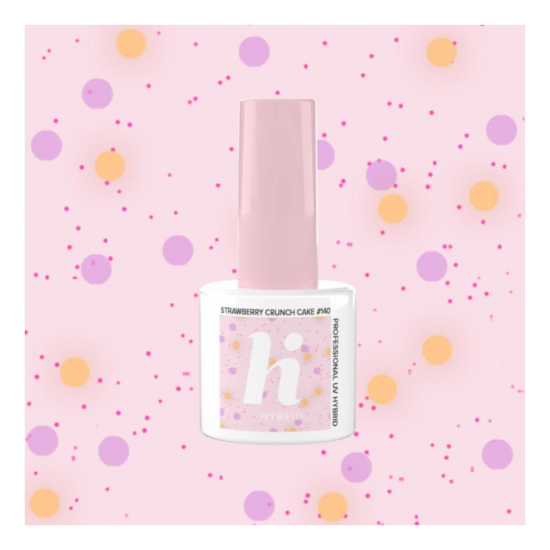 Гел лак 140 Crunch Cake Hi Hybrid