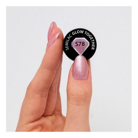 Гел лак 578 Glow Together Semilac