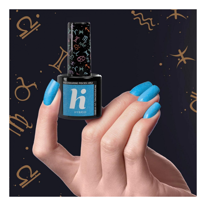 Гел лак 452 Aquamarine Pisces Hi Hybrid