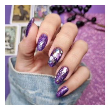 Гел лак 451 Amethyst Aquarius Hi Hybrid