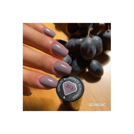 Гел лак 373 Moderate Burgundy Semilac