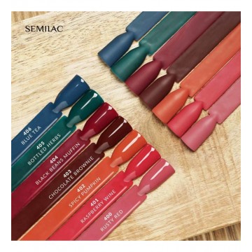 Гел лак 400 Rusty Red Semilac