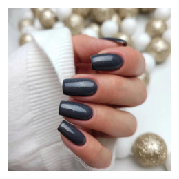 Гел лак 325 Frosty Carbon Shimmer Semilac