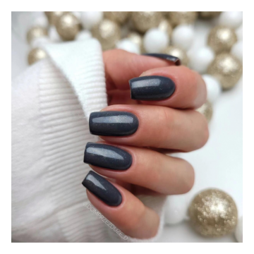 Гел лак 325 Frosty Carbon Shimmer Semilac