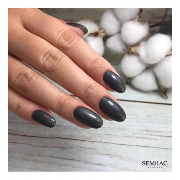 Гел лак 325 Frosty Carbon Shimmer Semilac