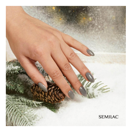 Гел лак 326 Foggy Gray Shimmer Semilac