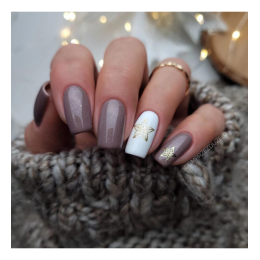 Гел лак 327 Warm Cinnamon Shimmer Semilac