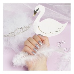 Гел лак 133 Sparkling Swan Lake Hi Hybrid