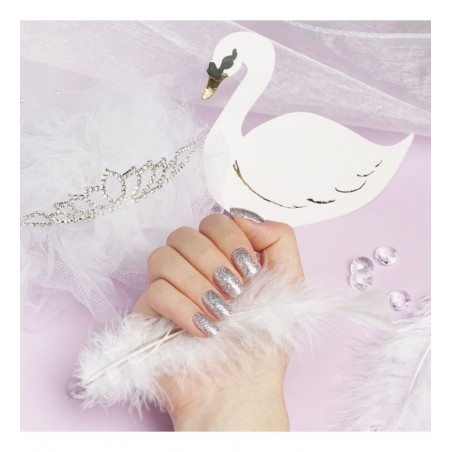 Гел лак 133 Sparkling Swan Lake Hi Hybrid