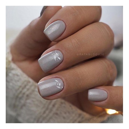 Гел лак 338 Cozy Gray Shimmer Semilac