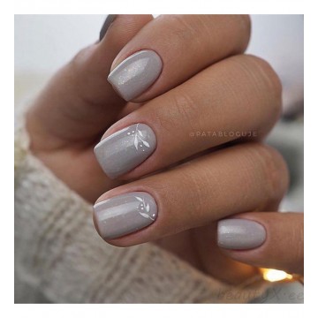 Гел лак 338 Cozy Gray Shimmer Semilac