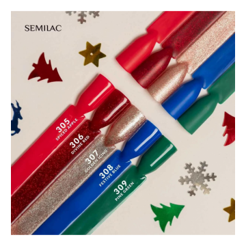 Гел лак 309 Pine Green Semilac