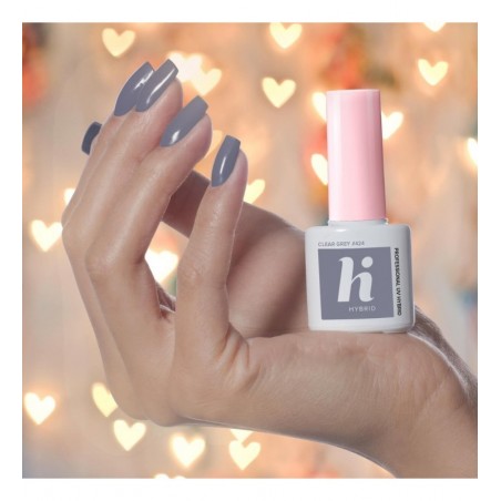 Гел лак 424 Clear Grey Hi Hybrid