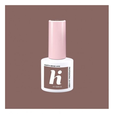 Гел лак 419 Earth Beige Hi Hybrid