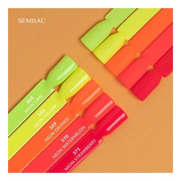 Гел лак 564 Neon Lime Semilac