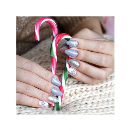 Гел лак 417 Smoky White Hi Hybrid