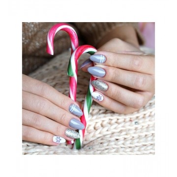 Гел лак 417 Smoky White Hi Hybrid