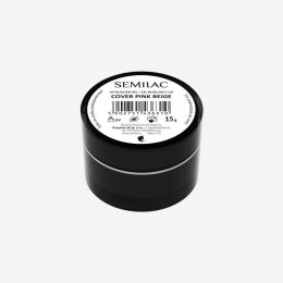 Гел 15 мл. Cover Pink Beige Semilac
