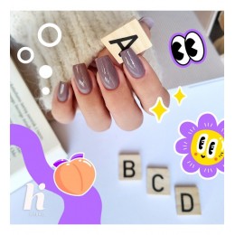 Гел лак 401 Art Beige Hi Hybrid