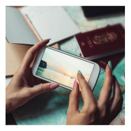 Гел лак 352 Luminous Green Hi Hybrid