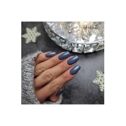 Гел лак 324 Sea Blue Shimmer Semilac
