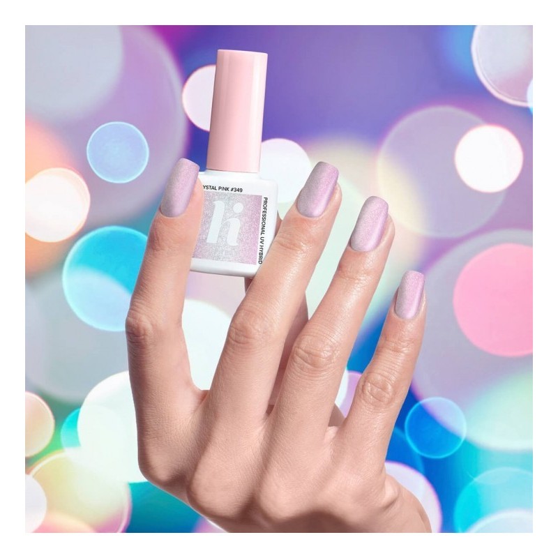 Гел лак 349 Crystal Pink Hi Hybrid