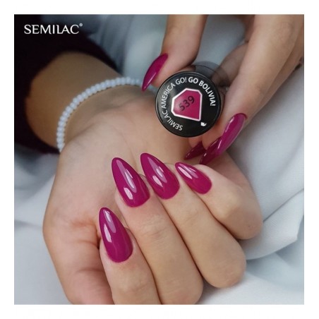 Гел лак 539 Go Bolivia Semilac
