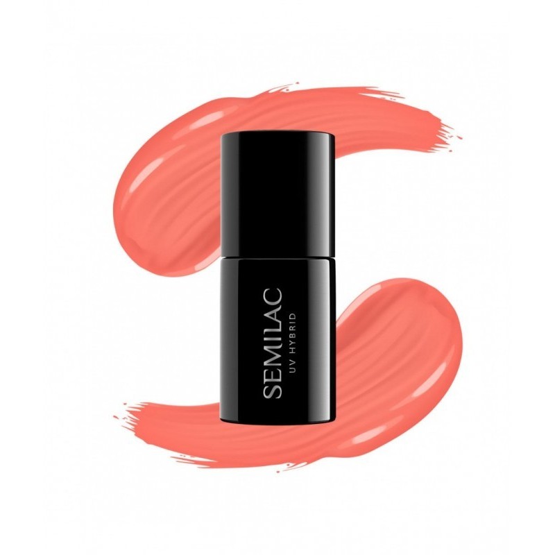 Гел лак 518 Neon Orange Semilac