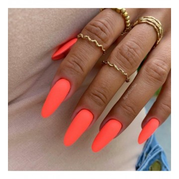 Гел лак 518 Neon Orange Semilac
