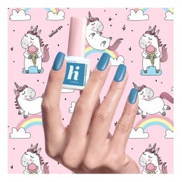 Гел лак 318 Grey Blue Hi Hybrid