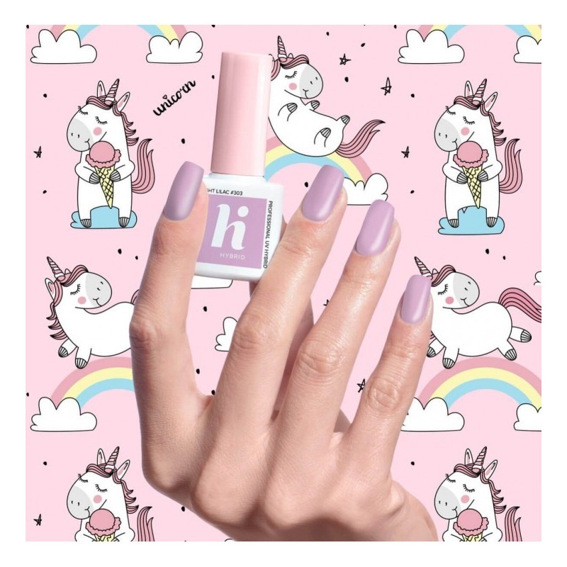 Гел лак 303 Light Lilac Hi Hybrid