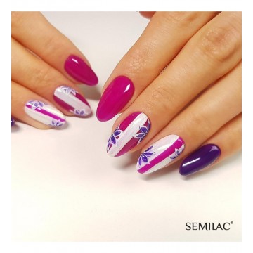 Гел лак 504 Magenta Mood Semilac